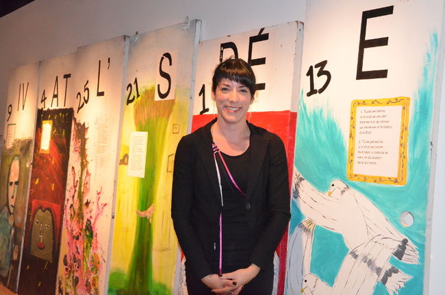 Marie-Andrée Levasseur, directrice du Centre d’exposition Raymond-Lasnier.