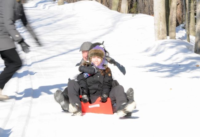 Des gens de la Fondation RSTR ont offert une démonstration de ce à quoi ressemblera la course à obstacle.