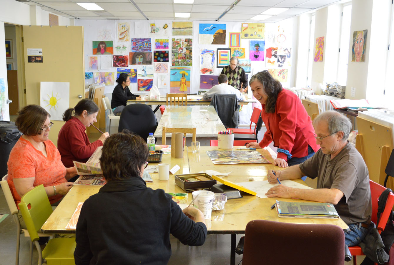 Photo prise lors d'un atelier chez Les Impatients