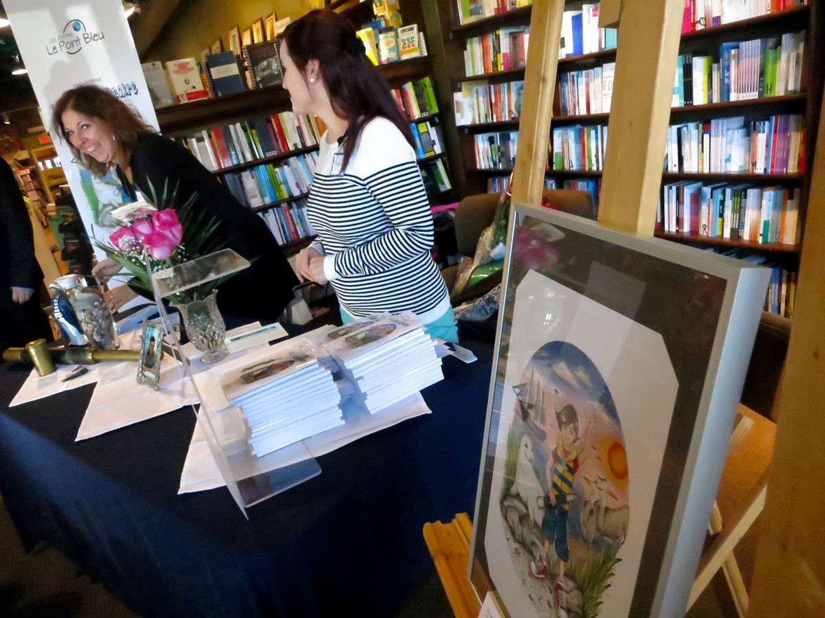 Nancy Godbout lance Le Point Bleu