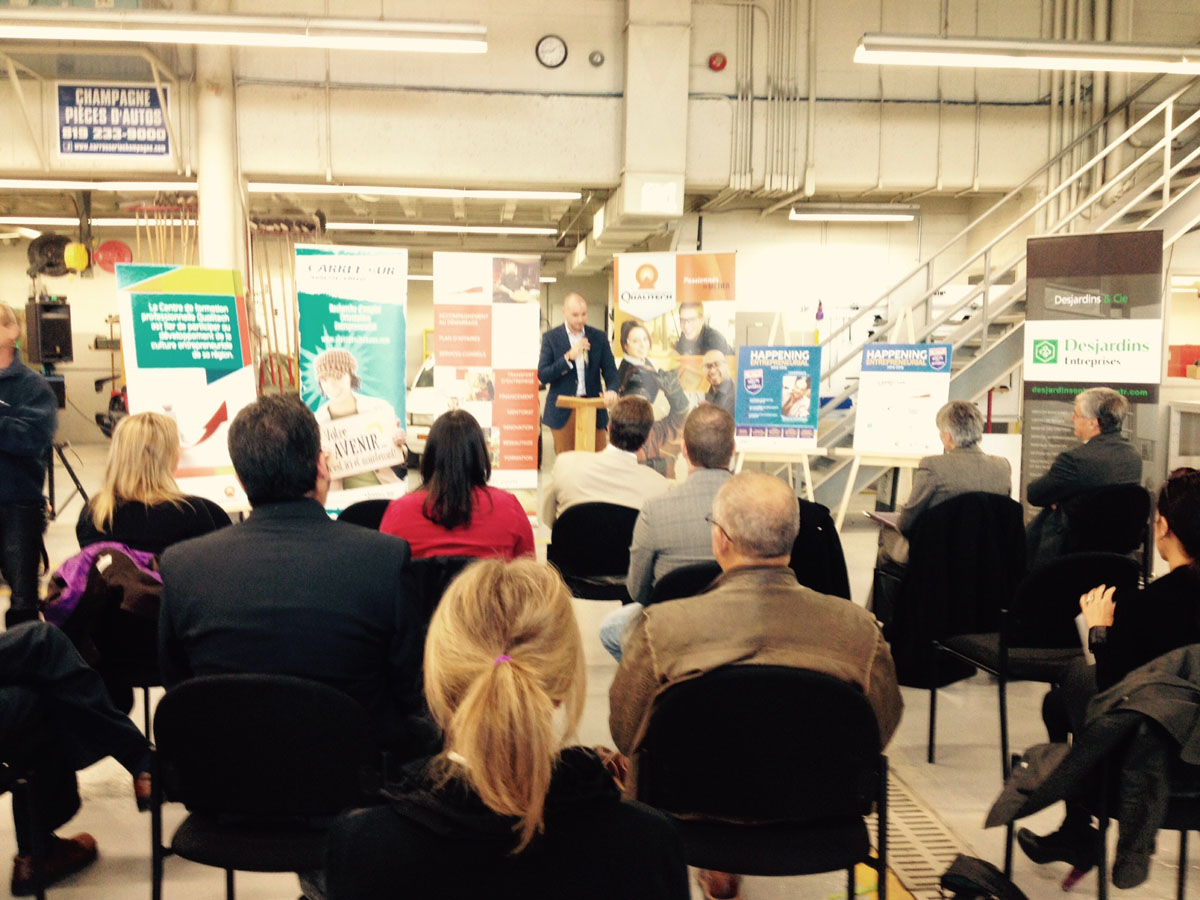  Happening entrepreneurial : Nicolas Duvernois conférencier invité pour l’édition 2014-2015