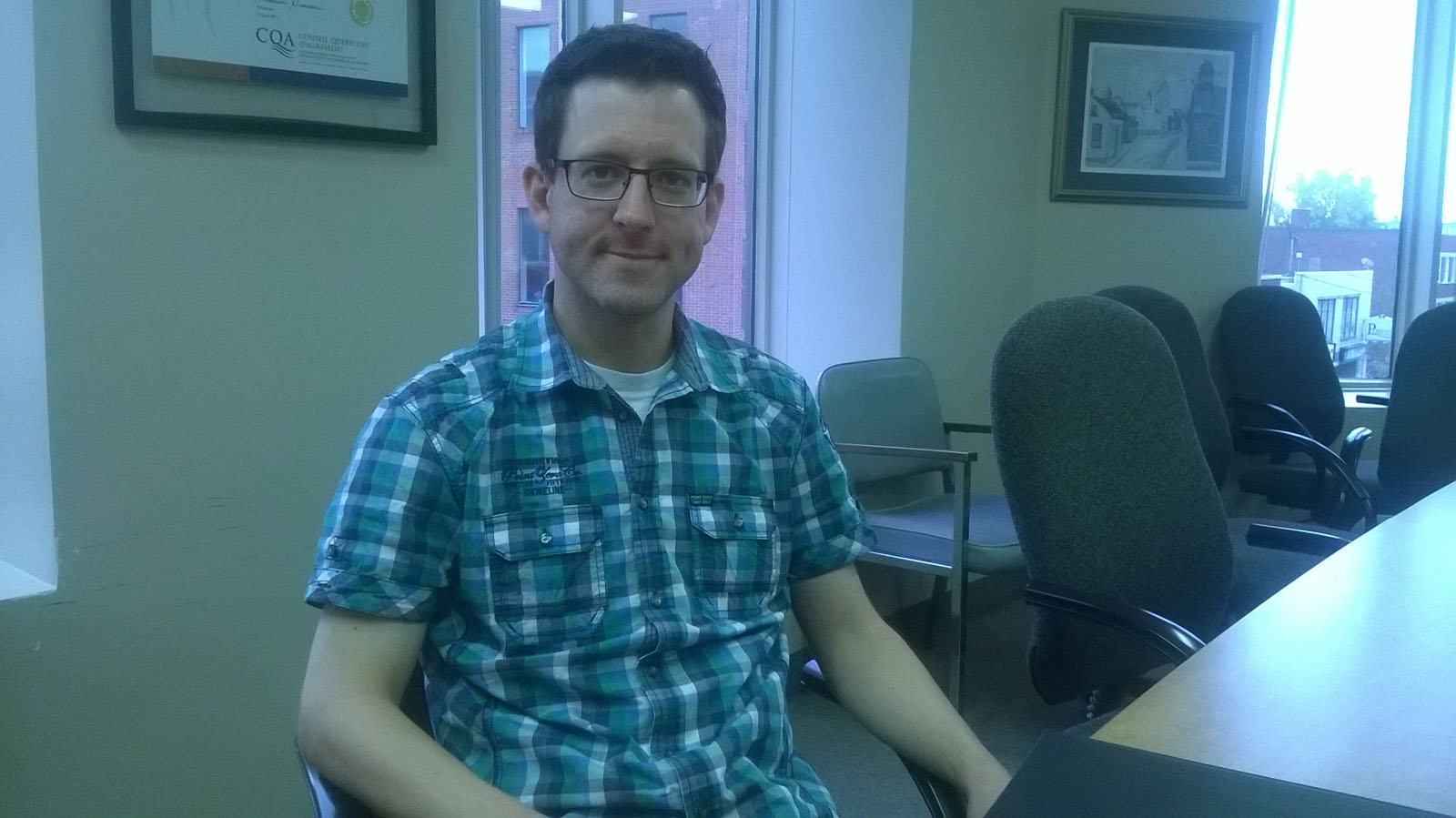 David Lavigne, agent de relations humaines, Domrémy Mauricie/Centre-du-Québec, Centre de services de Victoriaville