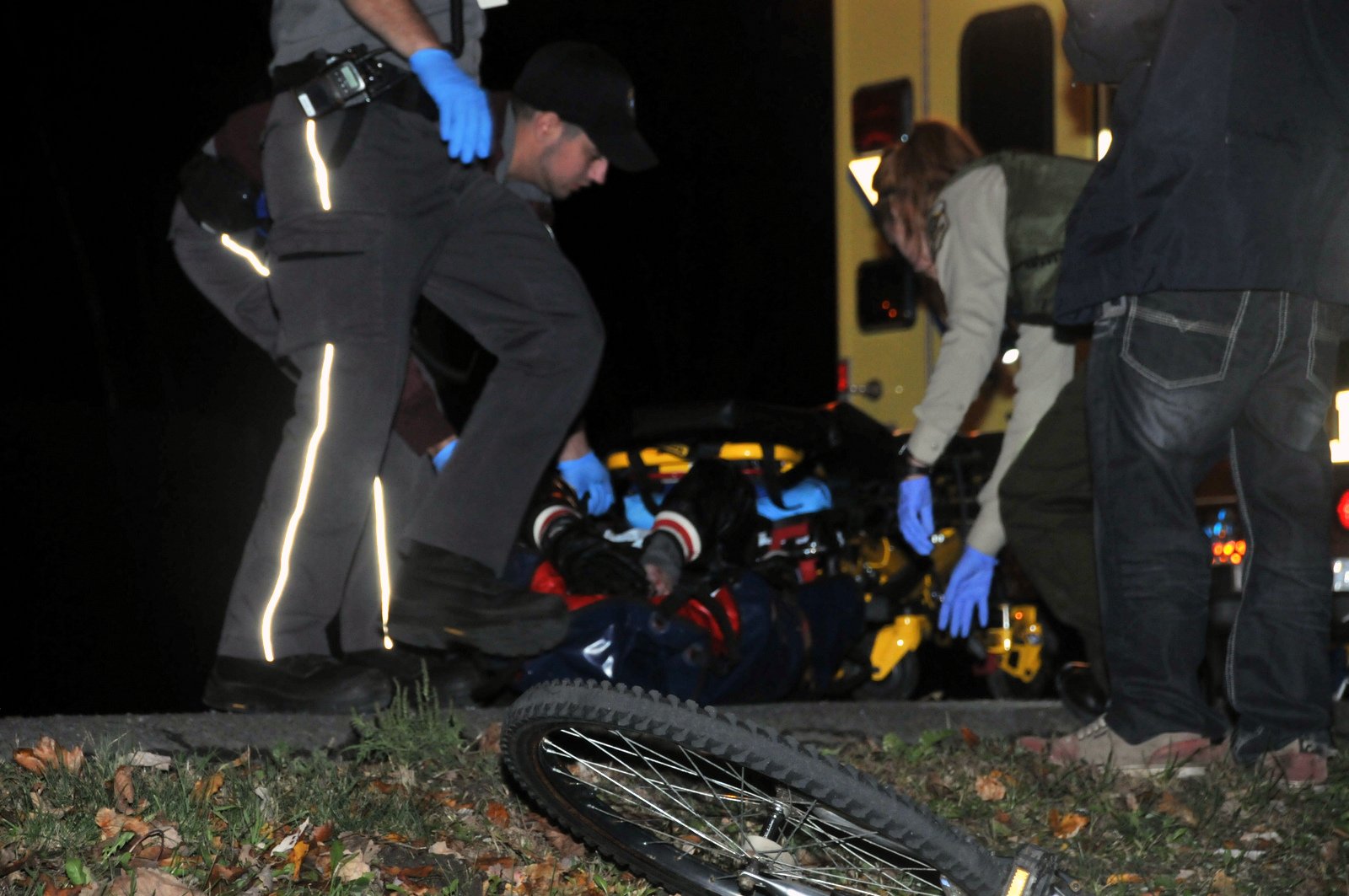 Accident impliquant un cycliste à Drummondville