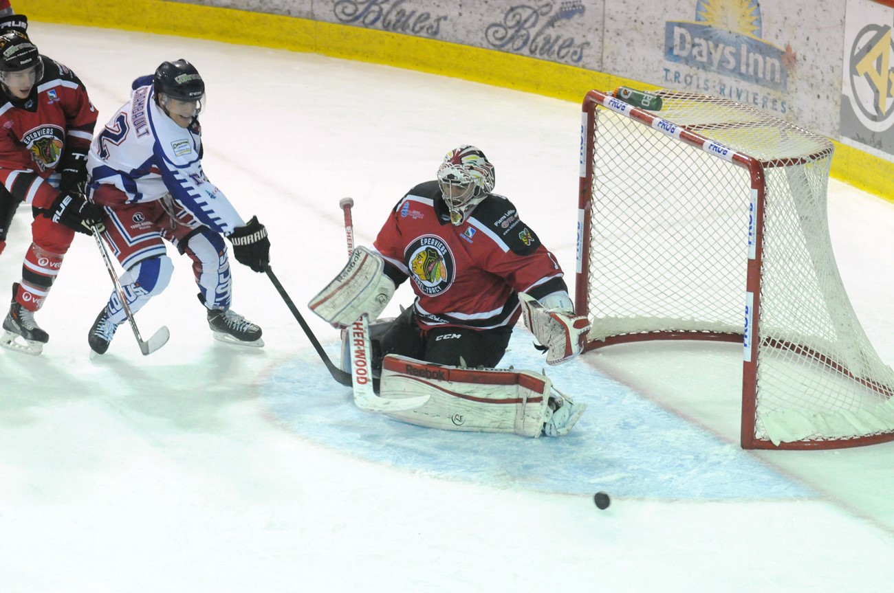 Dur revers de 5-4 en prologation pour le Blizzard Cloutier Nord-Sud à Sorel