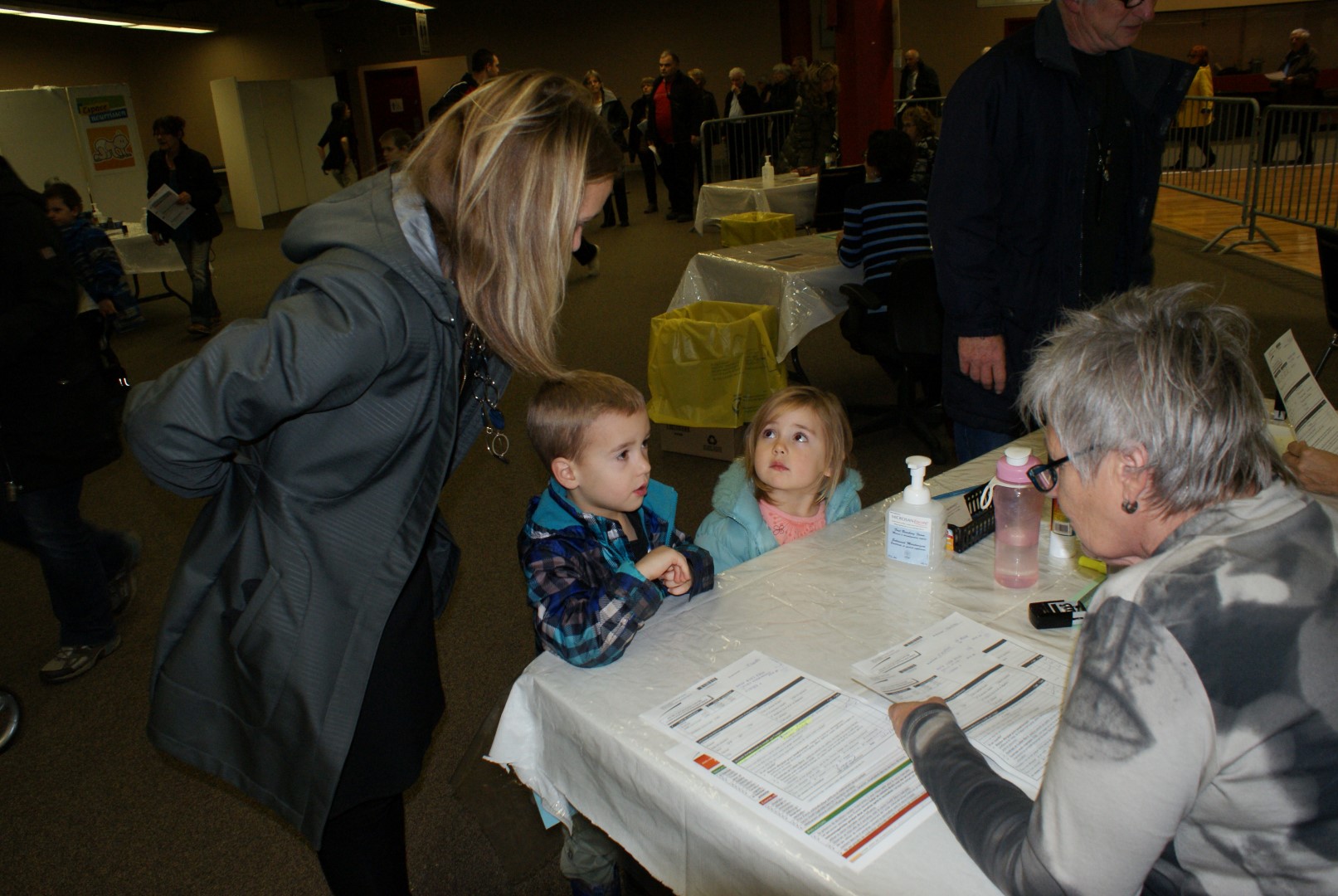 La campagne de vaccination fait salle comble!