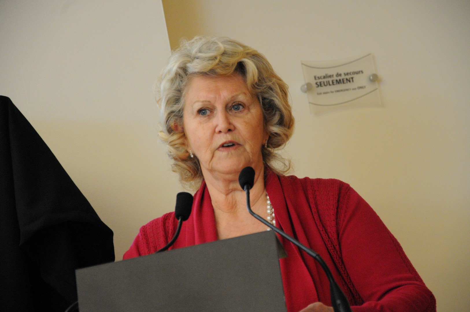 Liette Lafontaine, membre de l'organisation de La Fenêtre.