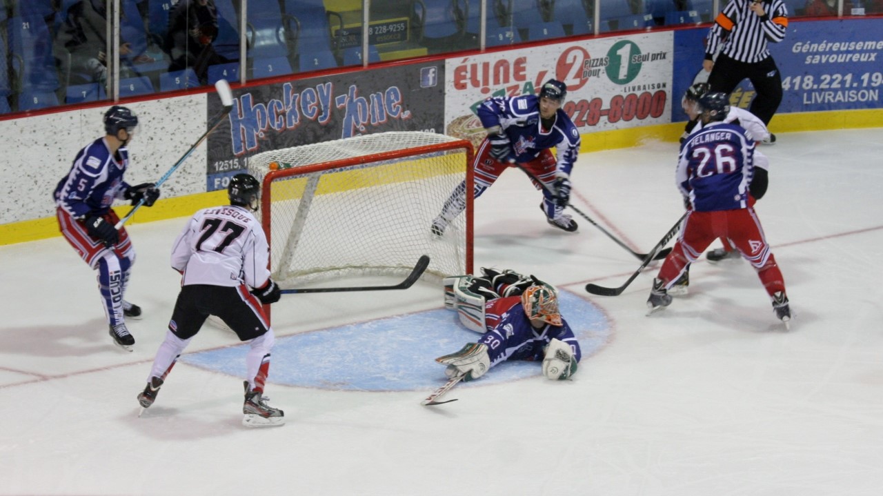 Une belle victoire de 5 à 3 pour Yann Joseph et le Blizzard Cloutier Nord-Sud