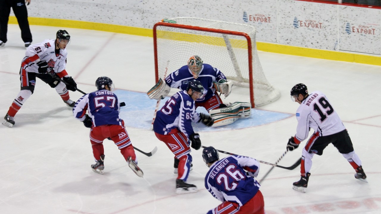 Une belle victoire de 5 à 3 pour Yann Joseph et le Blizzard Cloutier Nord-Sud