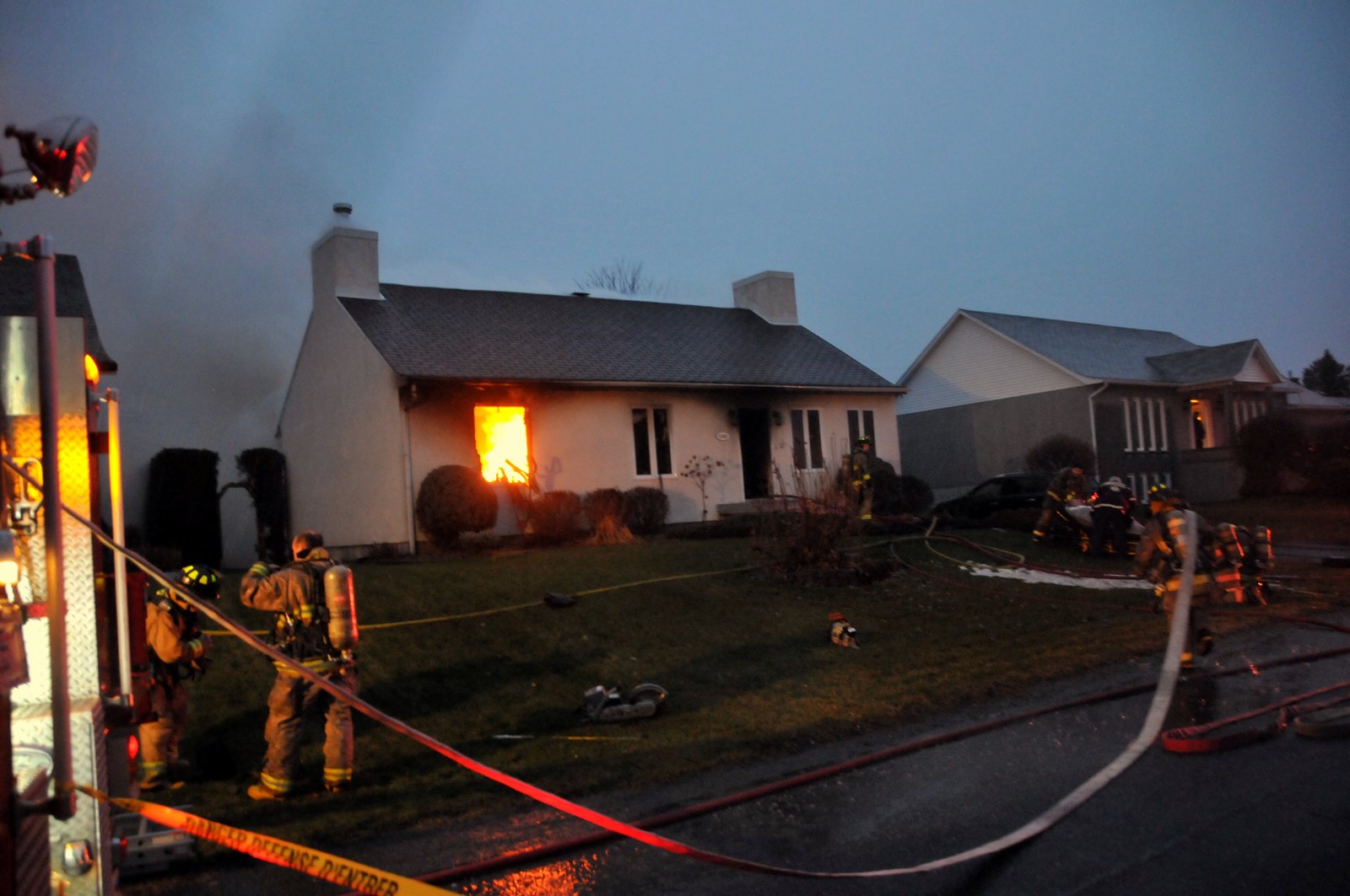 [MAJ 2] Grave incendie de résidence à Drummondville