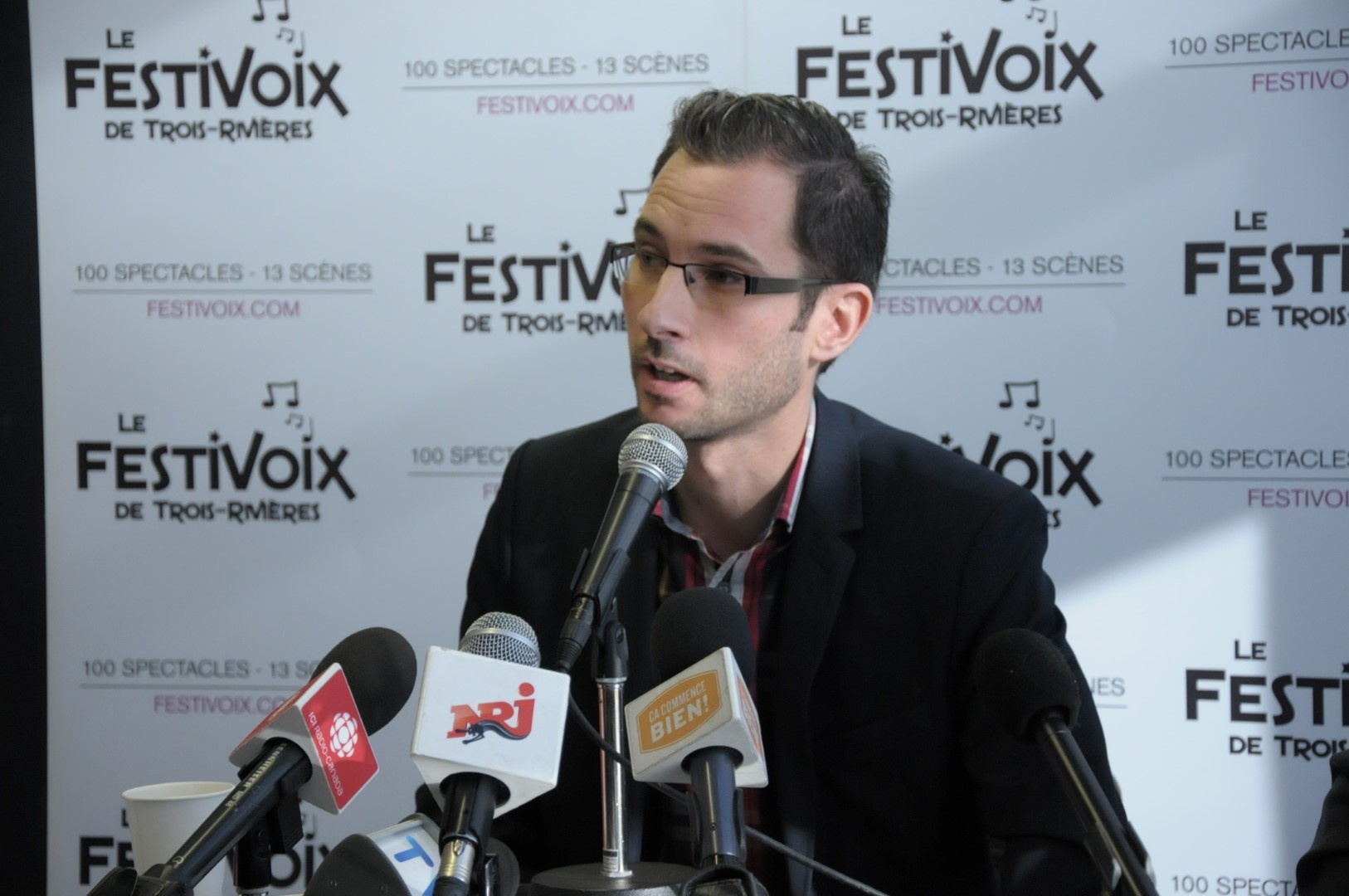 Thomas Grégoire, nouveau directeur général du FestiVoix.