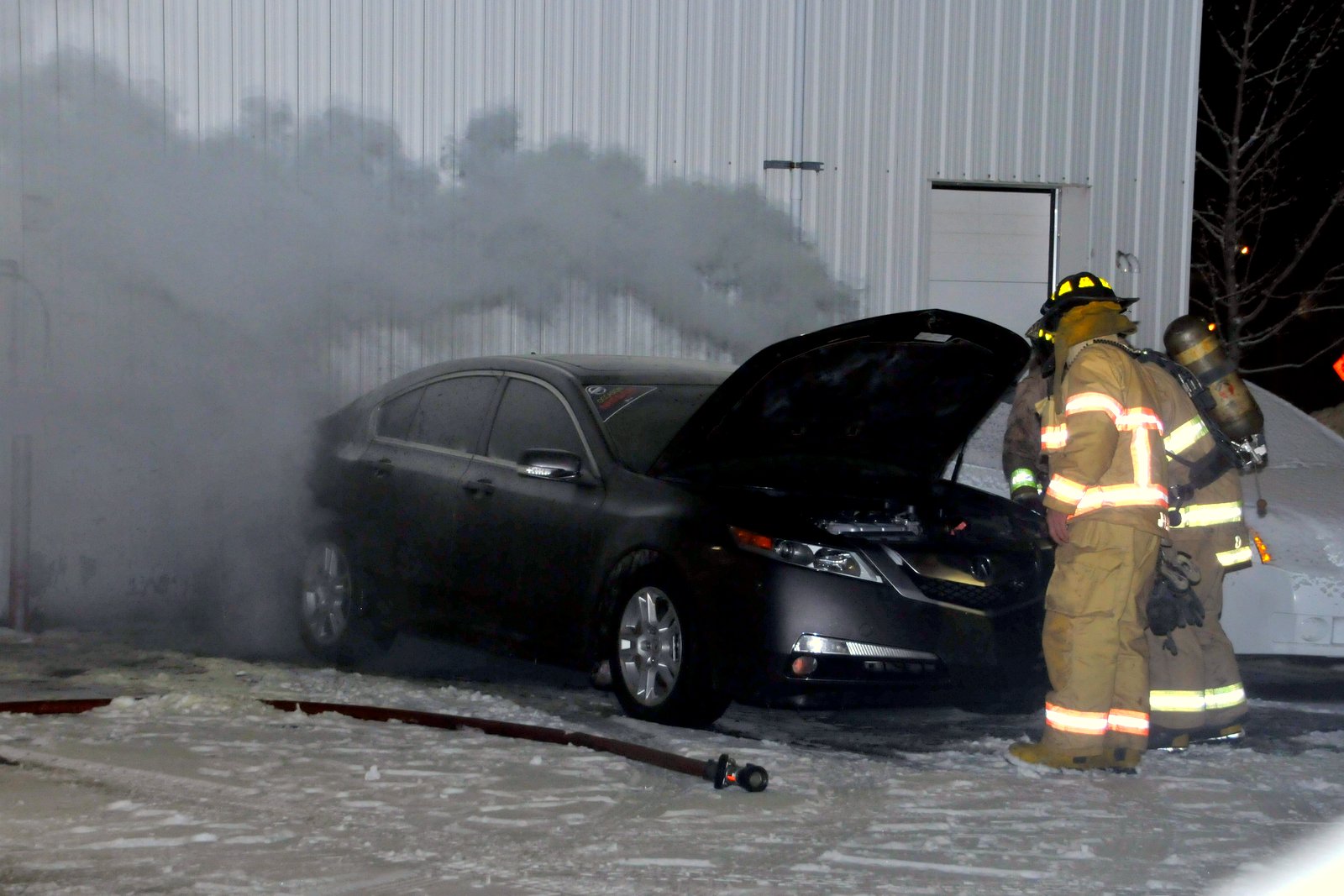 Un feu endomage des véhicules à Drummondville