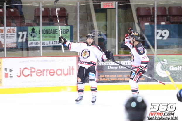 Le Blizzard Cloutier Nord-Sud cède contre les Éperviers