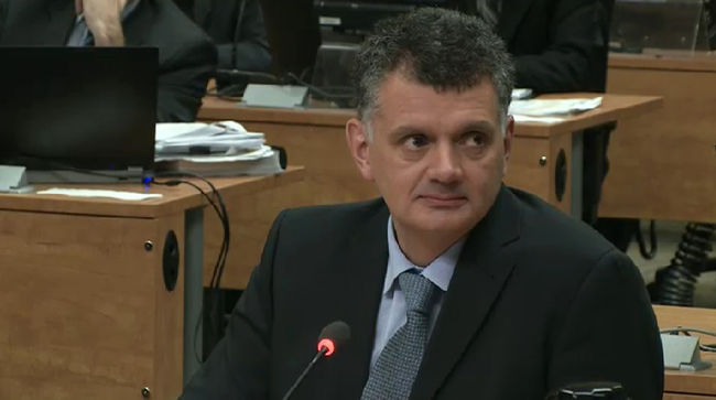Serge Larouche, le président-directeur général de Ganotec, s’est expliqué devant la Commission Charbonneau sur les pots-de-vin que sa compagnie aurait versés pendant huit ans à Gérard Cyr.