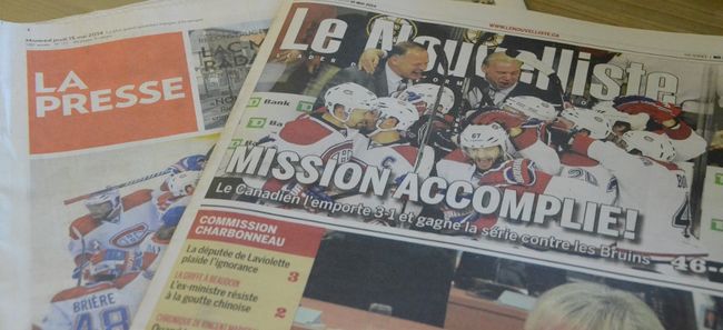 Outre La Presse, la filiale Gesca détient Le Soleil, Le Droit, La Voix de l’Est, La Tribune, Le Nouvelliste et Le Quotidien.