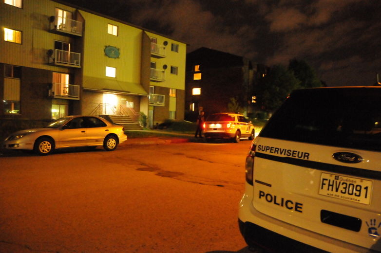 Les policiers de la Sécurité publique de Trois-Rivières ont retrouvé la petite Victoria dans l'appartement de la suspecte, sur la rue Louis-Pasteur.