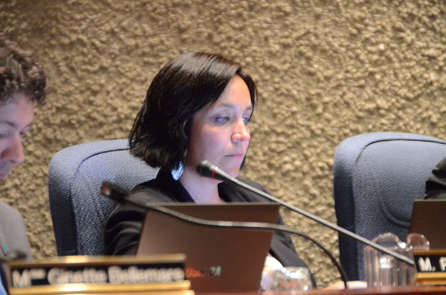 La conseillère du district de Chavigny, Marie-Claude Camirand. 