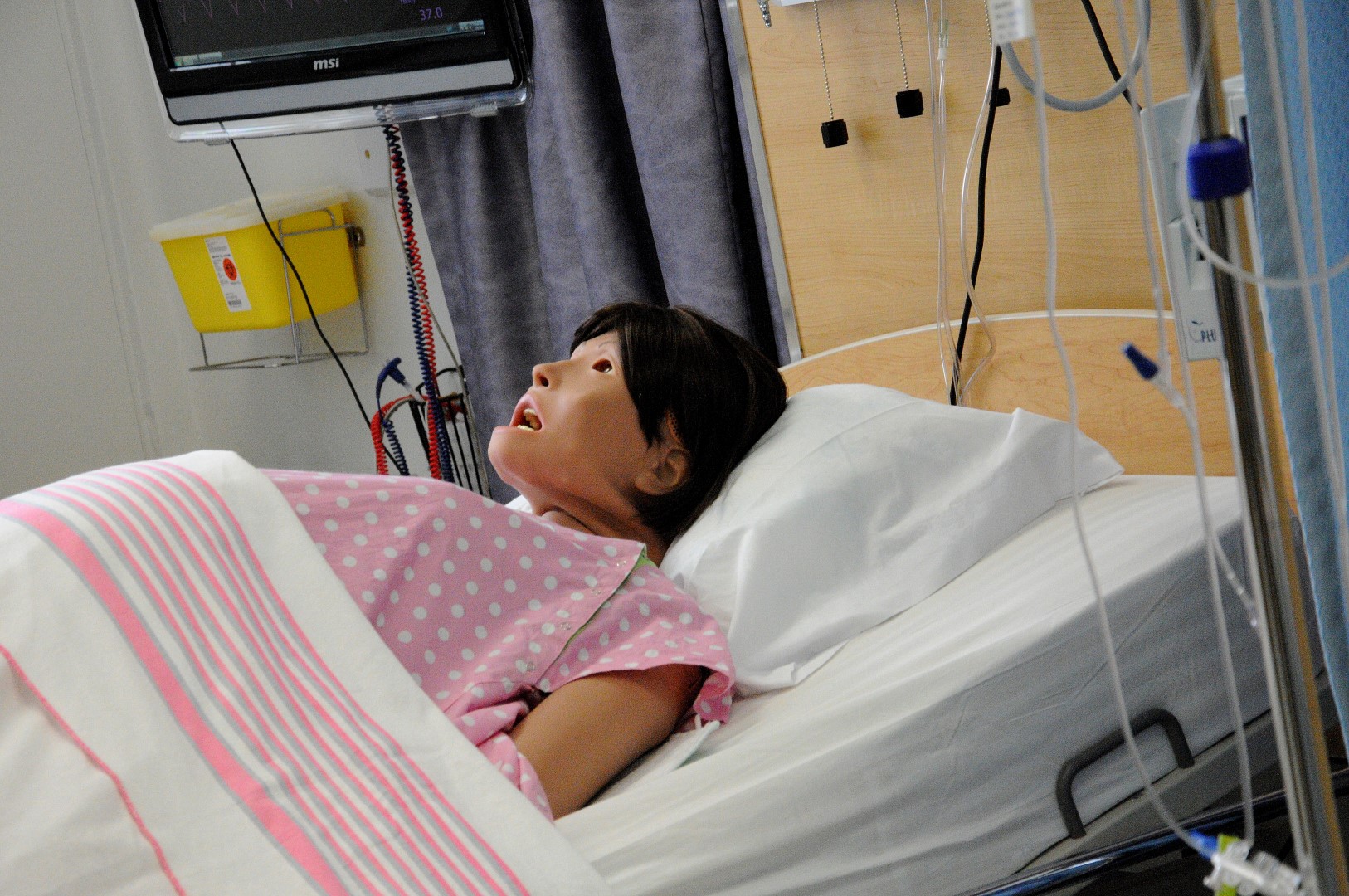 Une salle de simulation dernier cri en Soins infirmiers