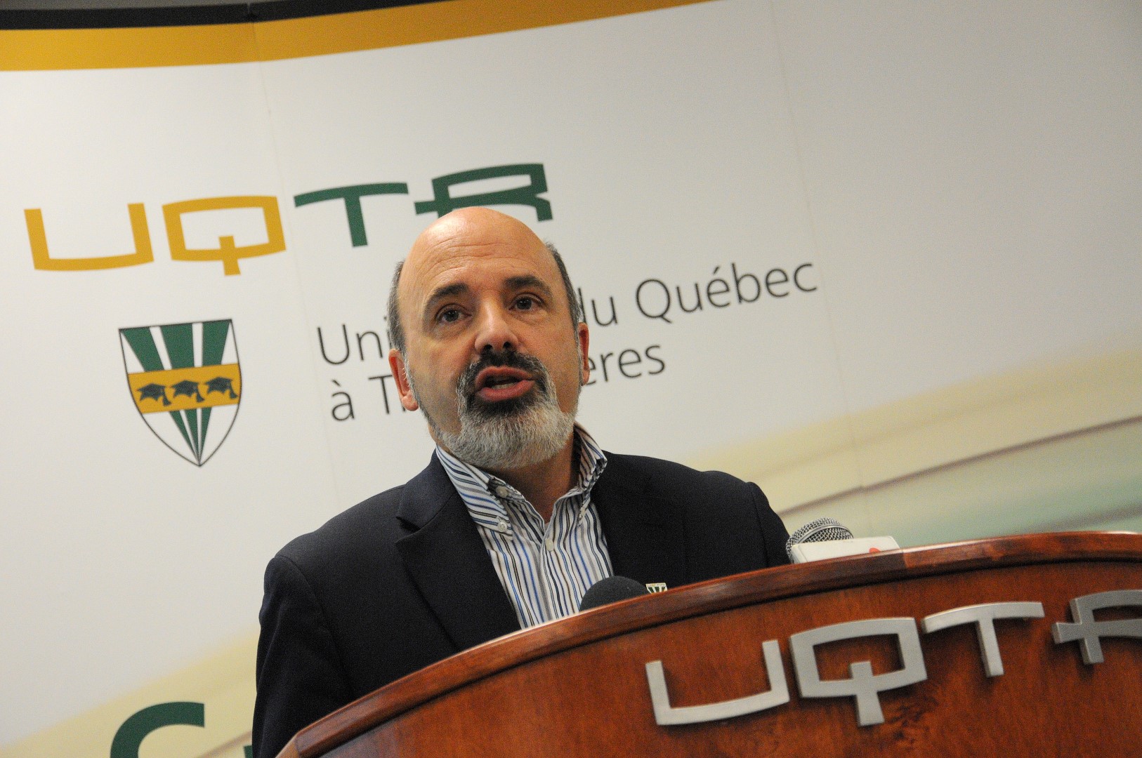 Le vice-recteur aux études et à la formation de l'UQTR, Sylvain Delisle.