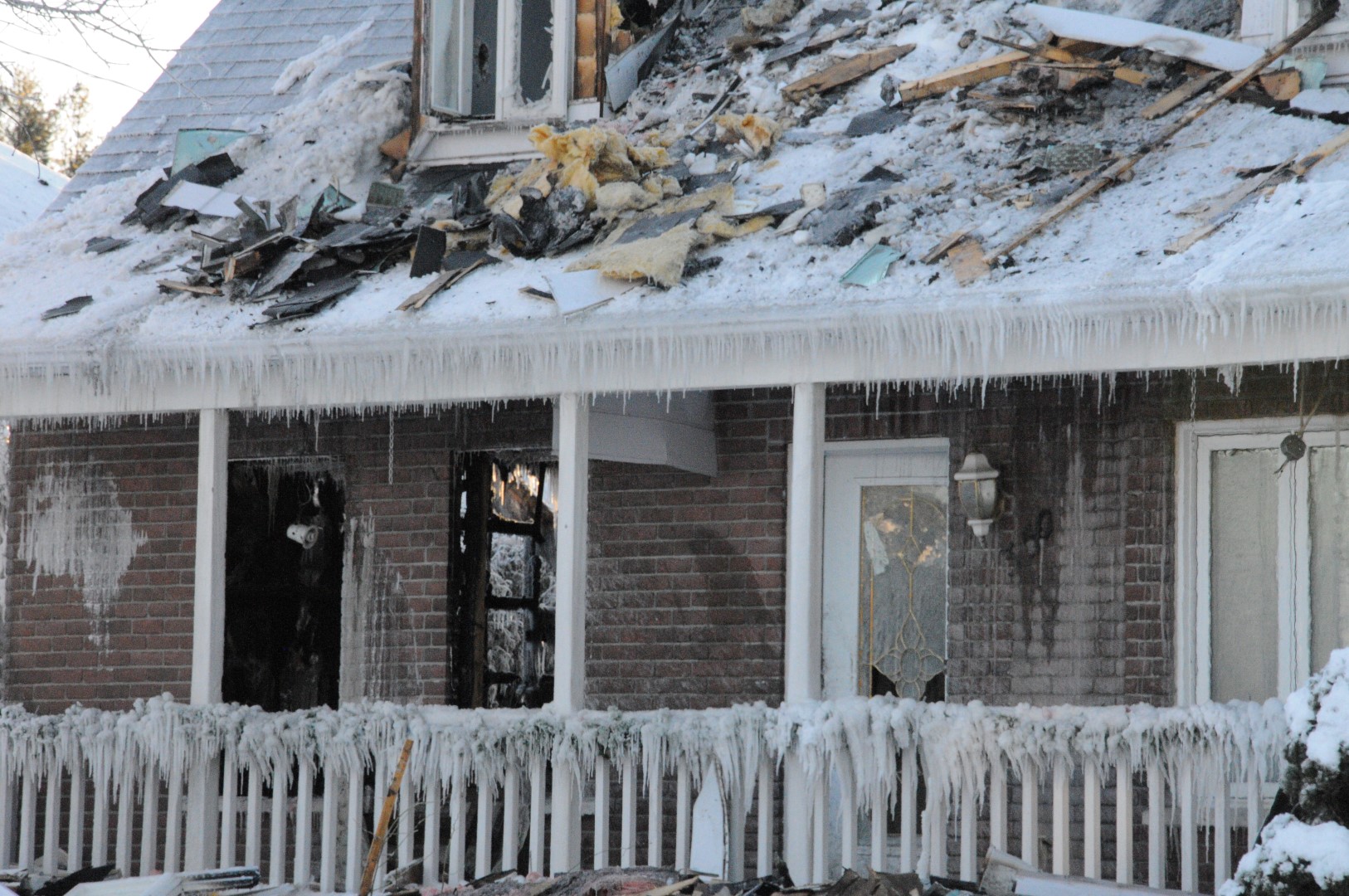 Incendie rue Jean-Pierre, janvier 2015.