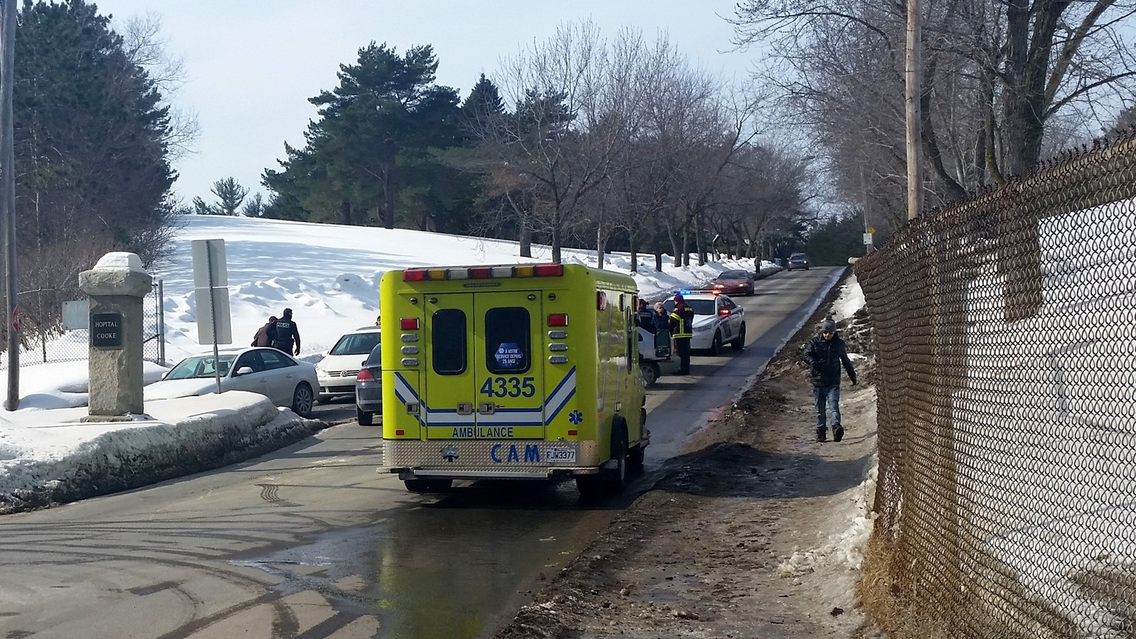 Accident mineur sur l'heure du midi tout près de l'UQTR