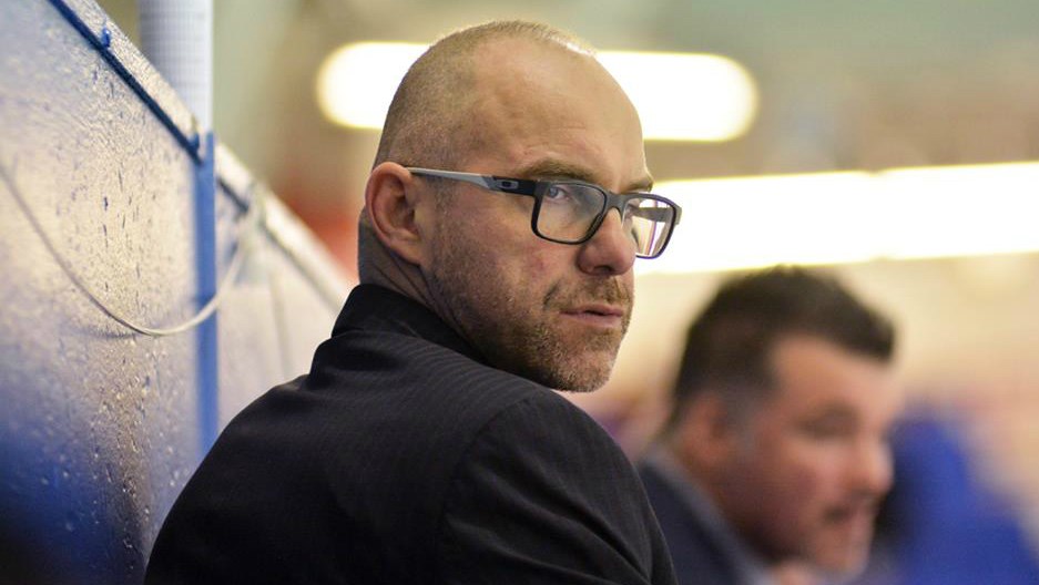Alain Côté, entraîneur du Blizzard Cloutier Nord-Sud