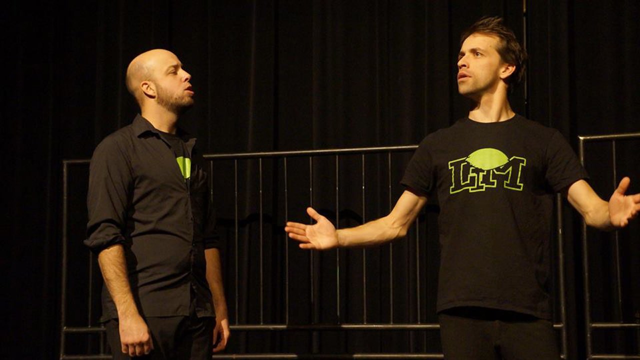 Luc Massicotte et Guillaume C.-Janson des Verts.