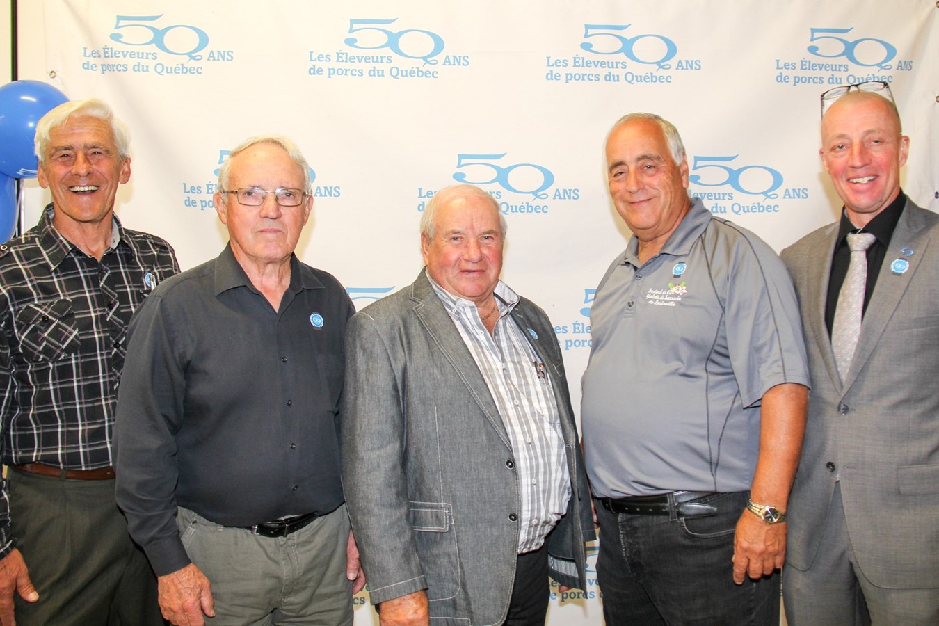50 ans pour les Éleveurs de porcs de la Mauricie!