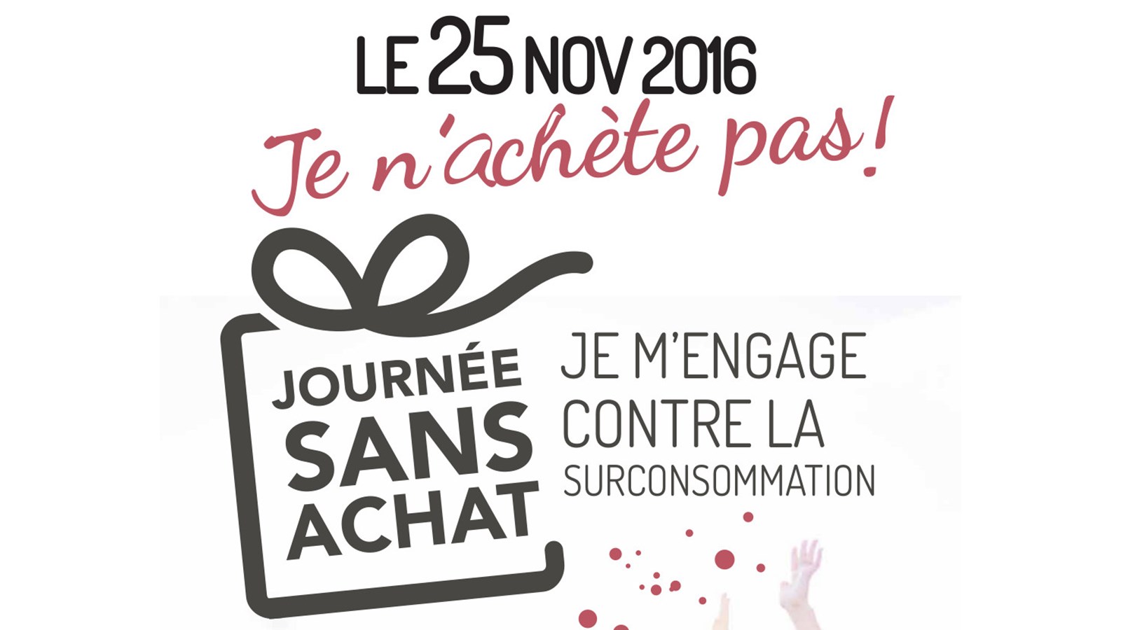 L'événement "La Journée sans achat" est lancé en Mauricie!