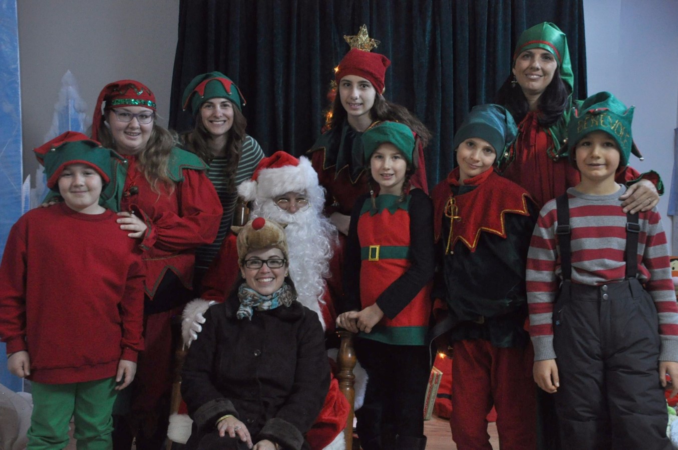 Arrivée du père Noël au centre-ville de Nicolet