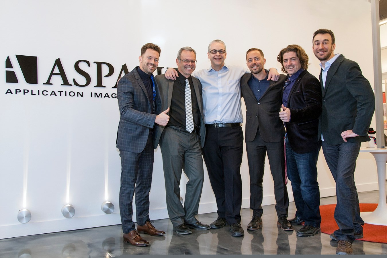 Maxim Gélinas, Stéphane Béraud, JeanFrançois Giroux, Antoine Gélinas, David Gélinas et Danny Pagé.