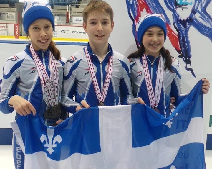 Florence Brunelle, Philippe Daudelin et Mya Joly