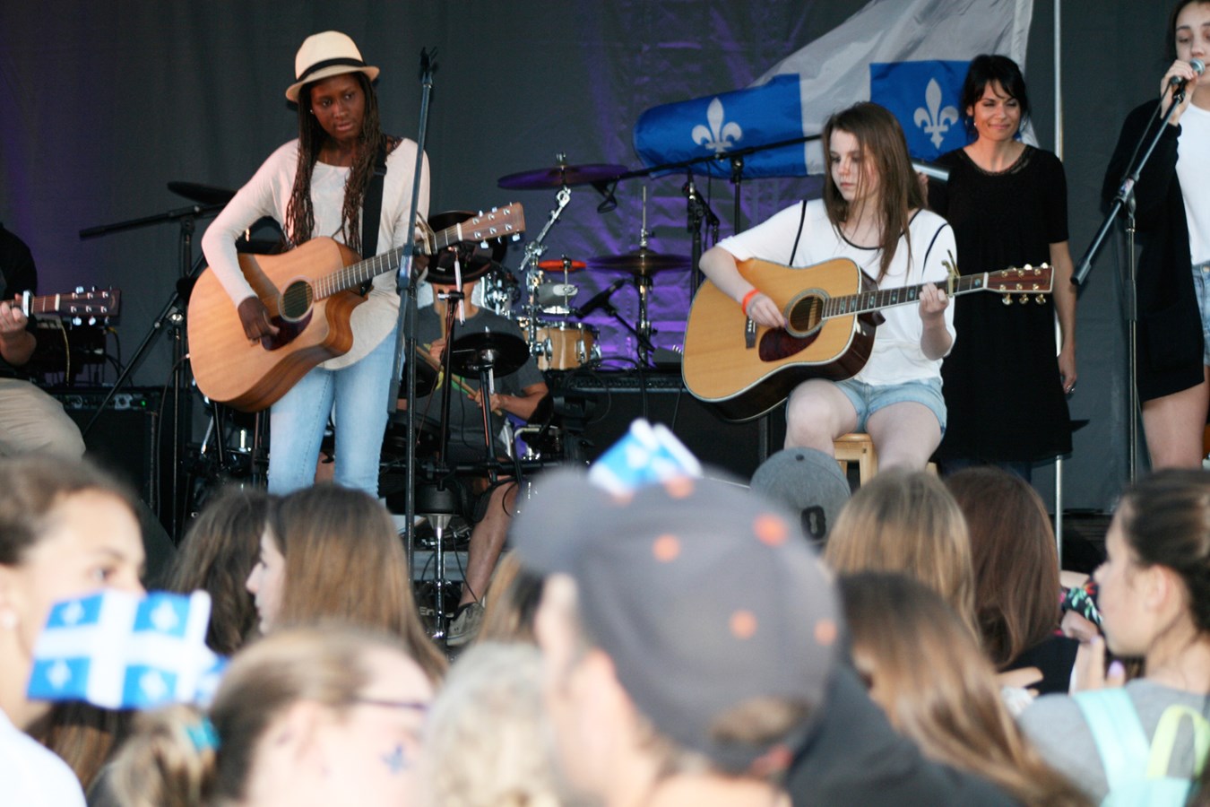 La Fête nationale du Québec à Nicolet, de l’art en barre!