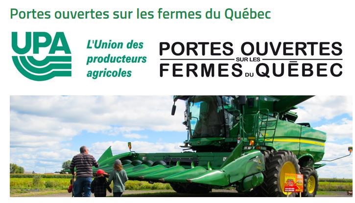 Huit fermes de la Mauricie accueilleront les visiteurs