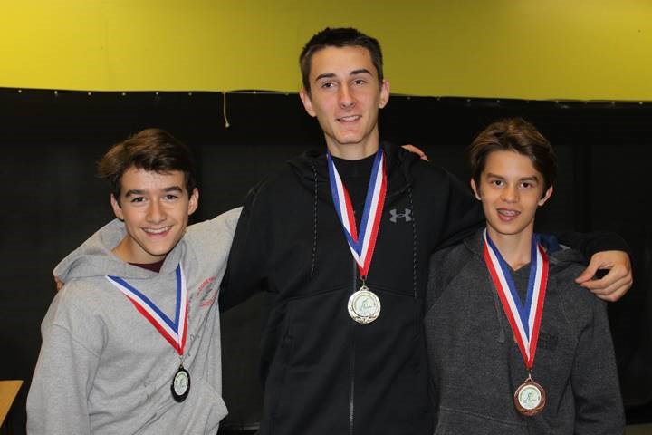 Xavier Leclair, médaille d’or, groupe 3 (masculin)