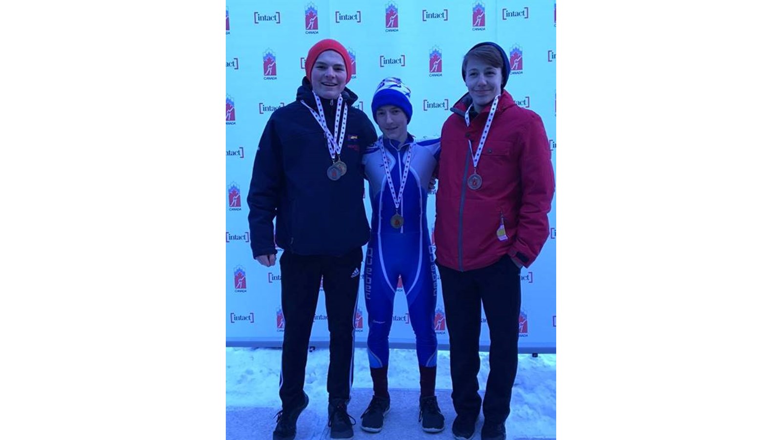 Philippe Daudelin, médaillé d’or au 3000 m