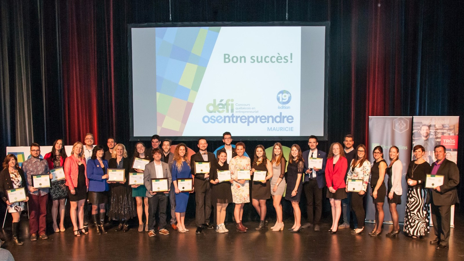 Gagnants volet Création d'entreprise
