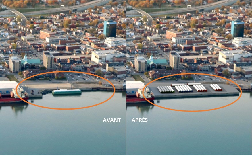 12 000 m2 d’entreposage extérieur à l’issue des travaux de prolongement du quai 10 qui débutent en mai