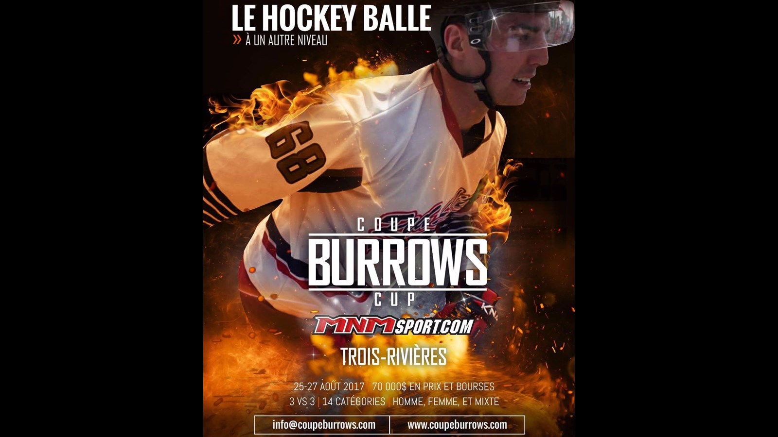 La 7ème édition de la Coupe Burrows aura lieu à Trois-Rivières