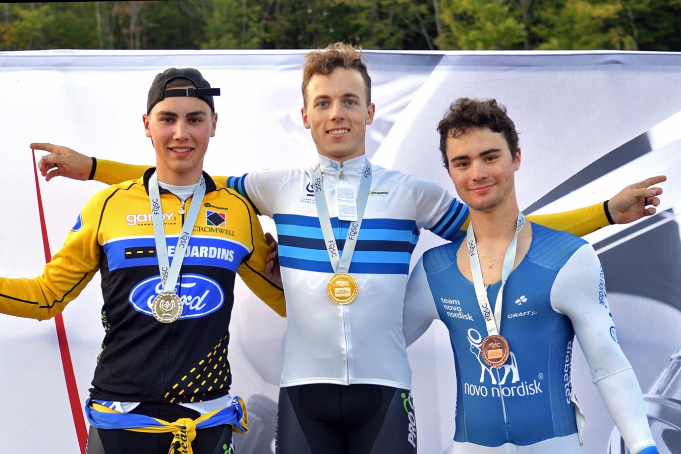 Tristan Guillemette obtient un quatrième titre de champion québécois sur piste