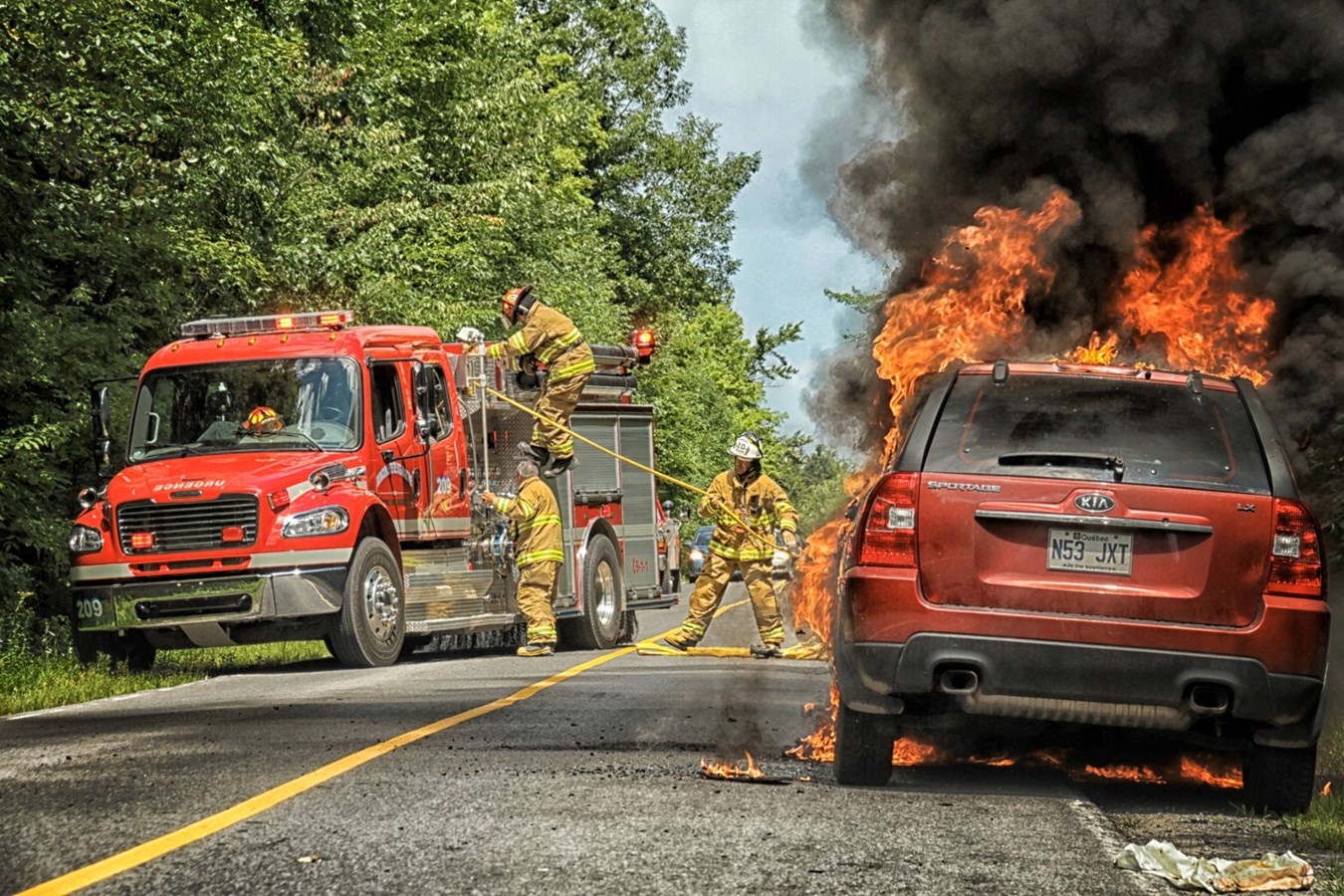 Des voitures prennent en feu sans raison apparente