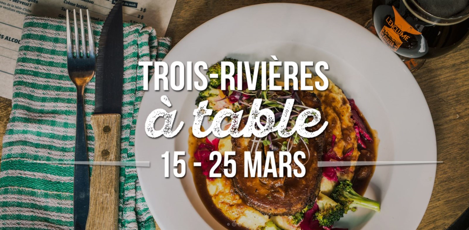 Trois-Rivières à table : une popularité grandissante pour la troisième édition
