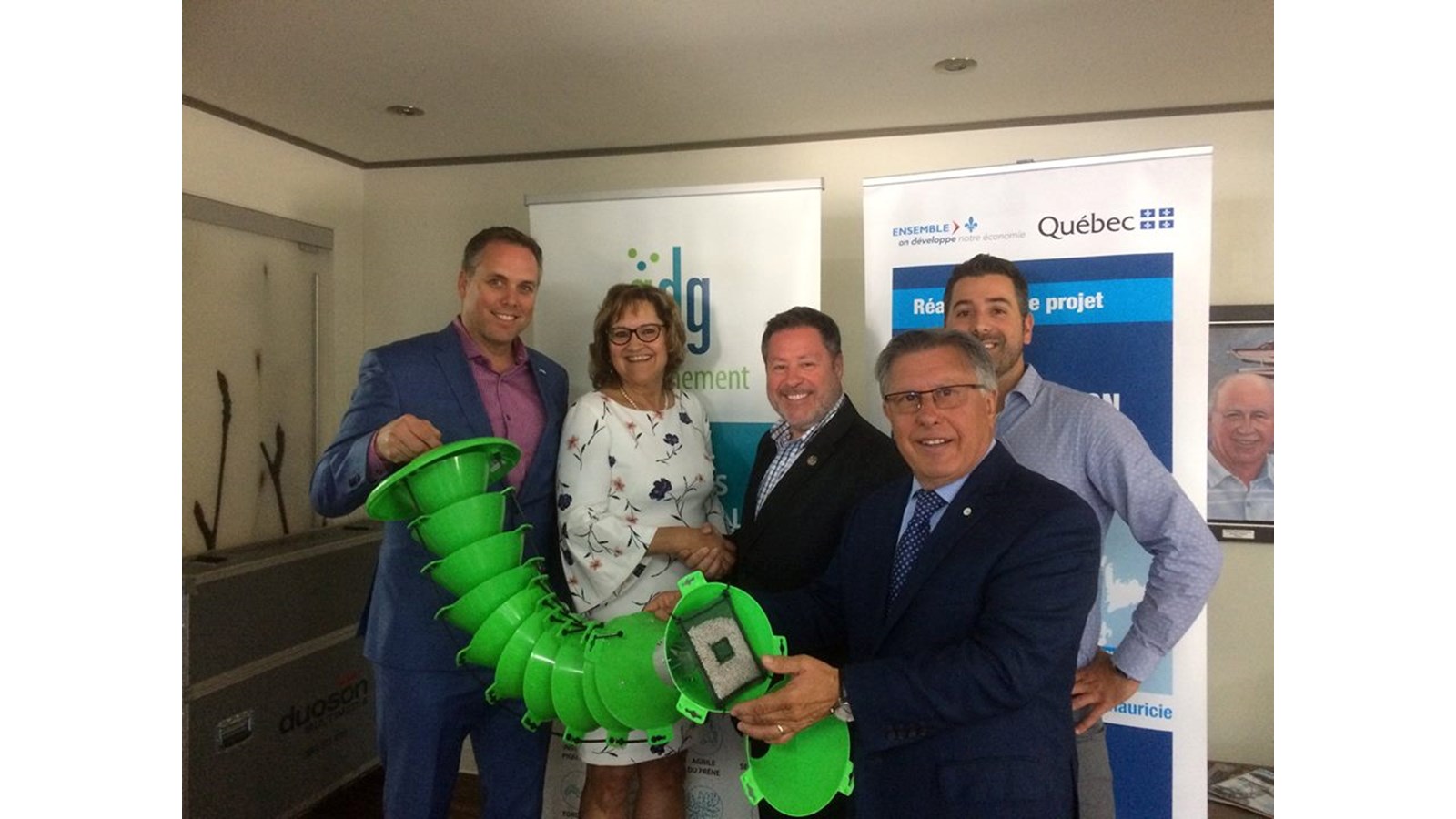 Le gouvernement du Québec accorde plus de 95 000 $ à l'entreprise G.D.G. Environnement pour l'aider à exporter aux États-UnisQuébec accorde plus de 95 000 $ à l'entreprise G.D.G. Environnement