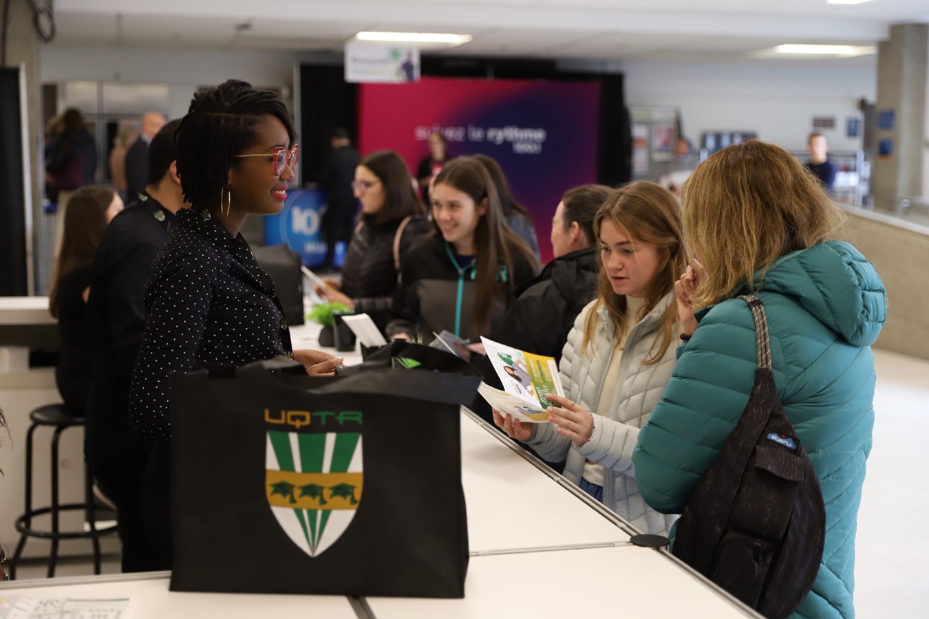Près de 1000 visiteurs ont découvert l'UQTR, malgré les pannes d'électricité