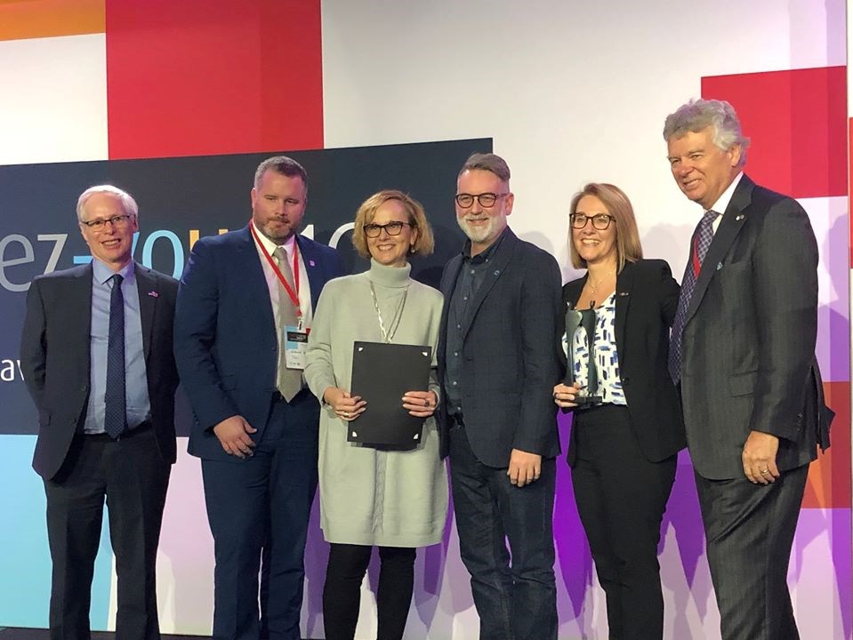 La Zone entrepreneuriale du Cégep de Trois-Rivières s’est vu décerner le prix Mentoras remis chaque année par la Fondation de l’entrepreneurship à une personne ou une organisation dont la contribution exceptionnelle a favorisé l’avancement et la promotion du mentorat pour entrepreneurs au Québec.
