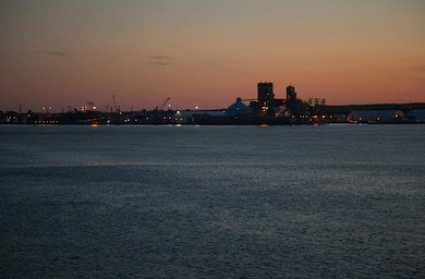 Le port de Trois-Rivières, l'un des cinq sites pour lequel la Ville souhaite investir 42M$ en valorisation et le réaménagement.