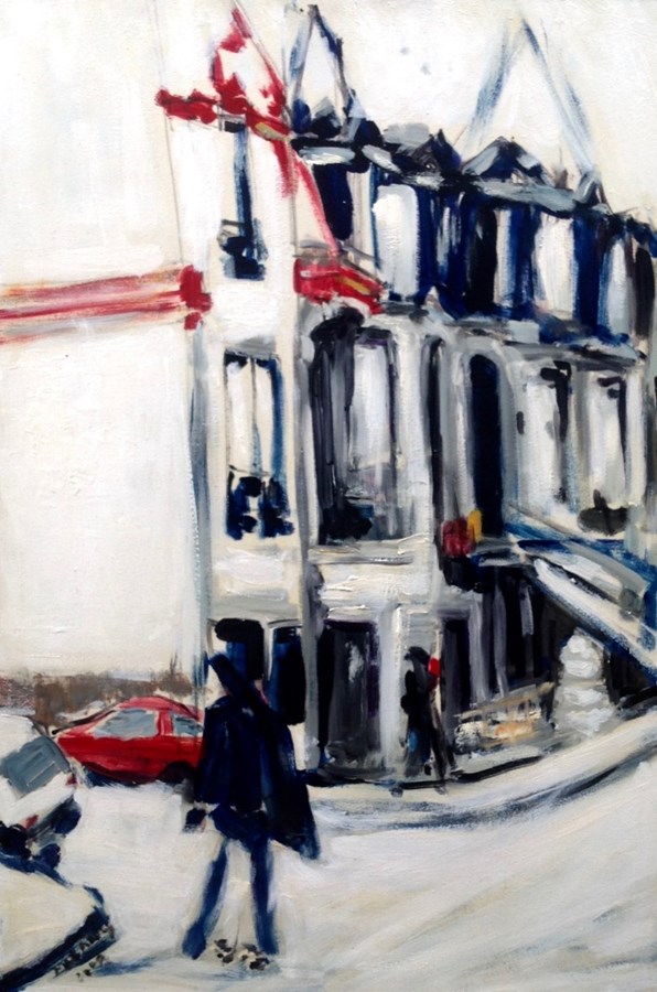 Imre Muranyi expose ses peintures et ses photographies à La petite Place des arts de Saint-Mathieu-du-Parc