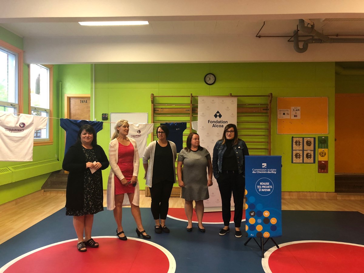 L'école Sainte-Thérèse a inauguré sa classe extérieure
