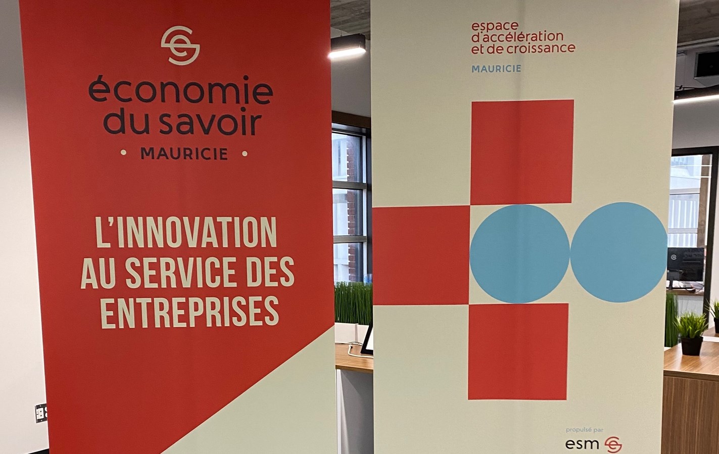 Économie du savoir Mauricie dévoile sa nouvelle identité visuelle