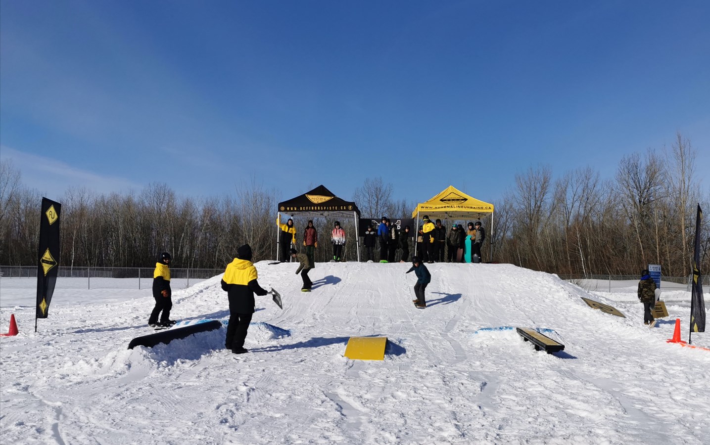 Un premier parc à neige pour la Commission scolaire du Chemin-du-Roy