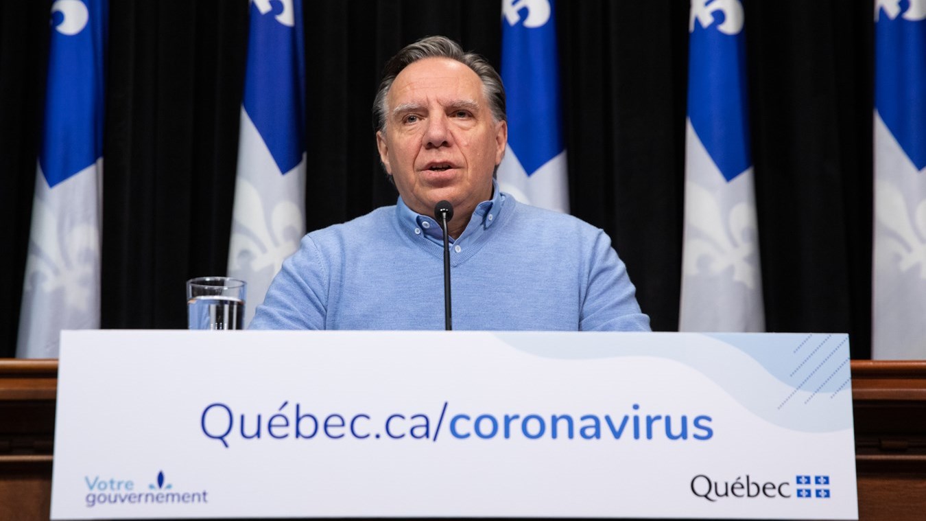 « On met le Québec sur pause » - François Legault, premier ministre du Québec